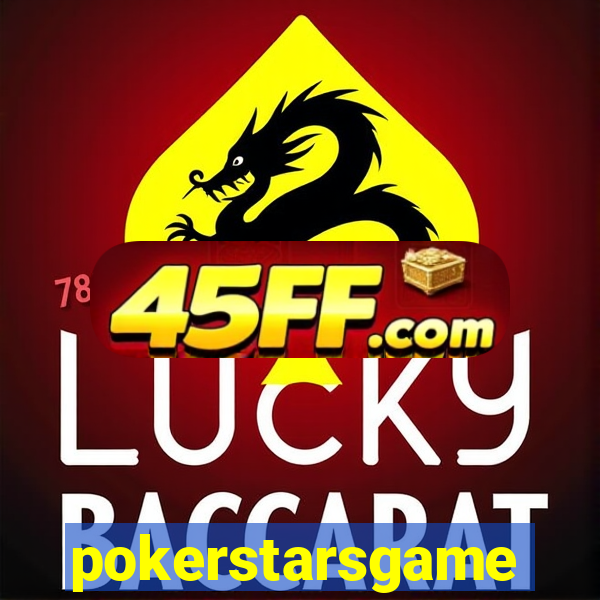 pokerstarsgame